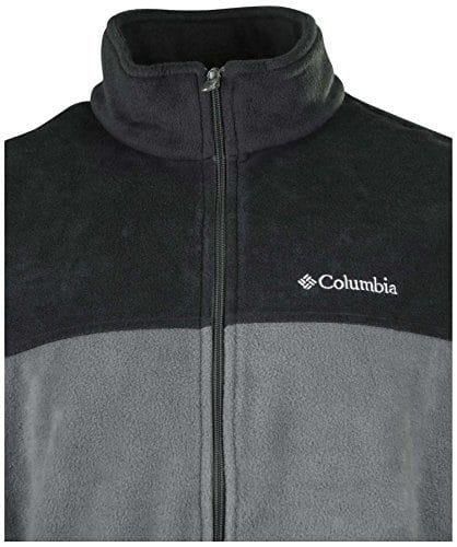 Jacket (para hombre) con zipper cierre completo. Tamaño medium. Color gris y negro (2 tonos). Marca Columbia - Imagen 3