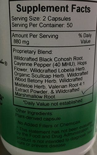 Suplemento natural para bajar Ansiedad Dr. Christopher’s: Relax eze (cápsulas: 100 unidades) - Imagen 3