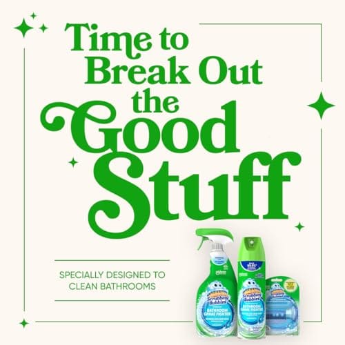 Gel para inodoro para neutralizar el olor. Fragancia Rainshower. (24 gel stamps) Marca Scrubbing Bubbles - Imagen 4