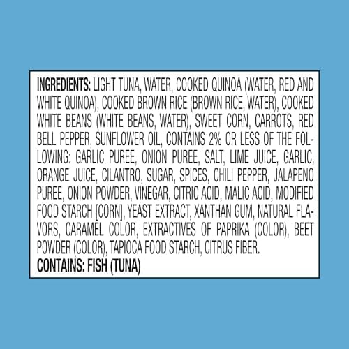 Atún/Tuna To-Go Bolsas de atún de 4.5 onzas, Latin citrus paquete de 12 unidades - Imagen 4