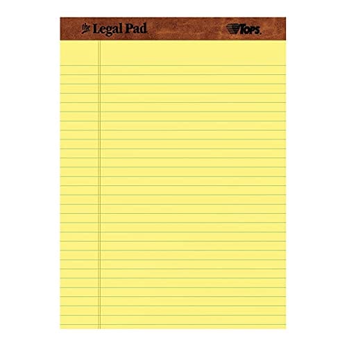 Legal Pad—Tamaño carta (color amarillo) - Imagen 5